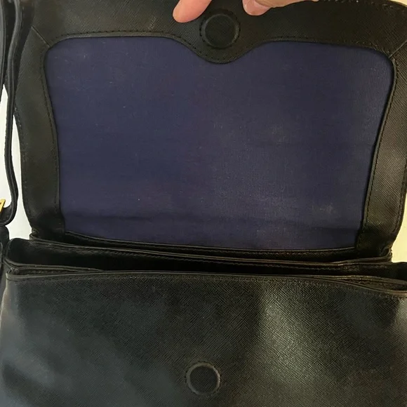 Tory Burch Black Cross Body Bag! Beautiful 😍 - Picture 6 of 9